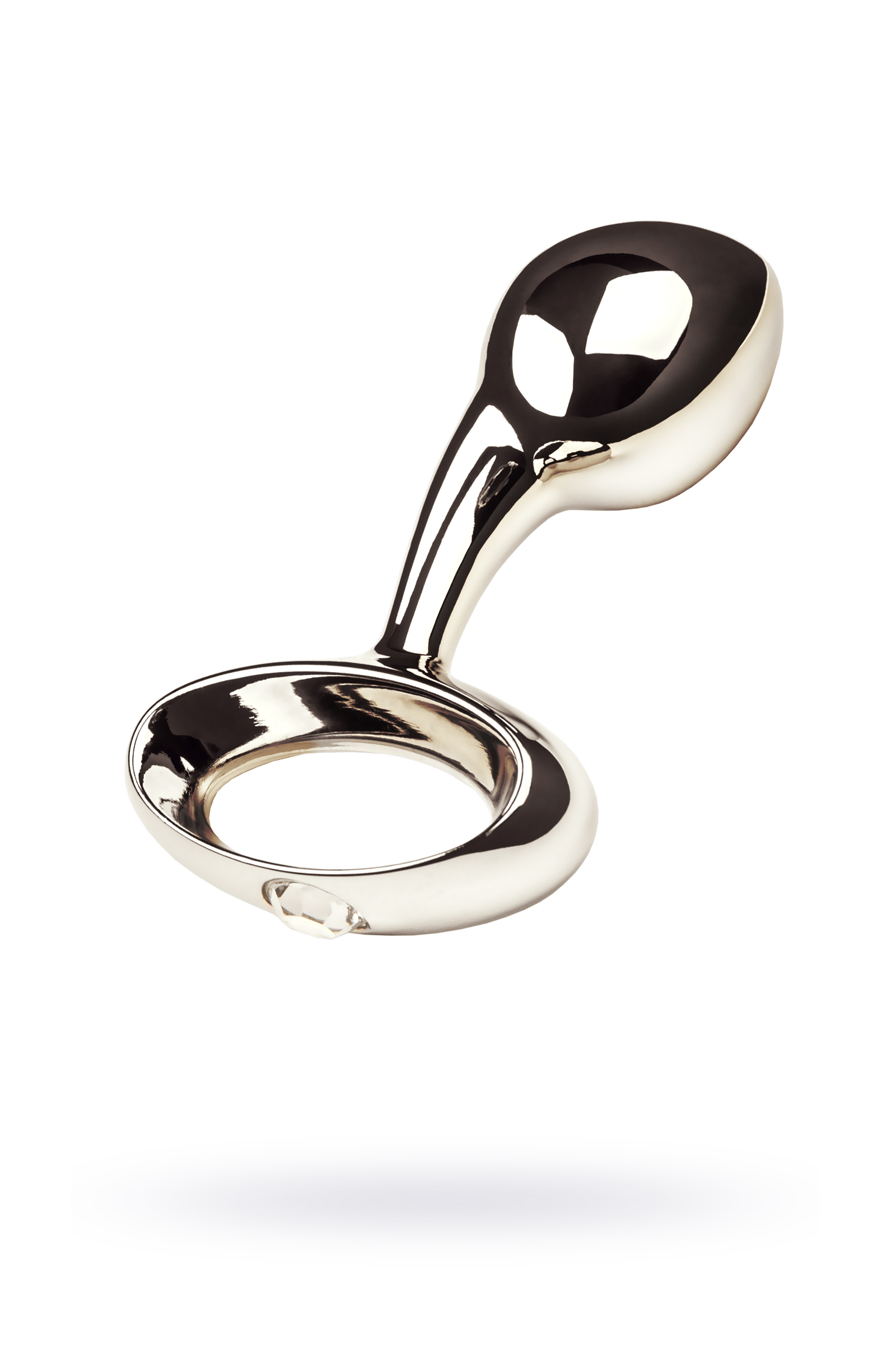 Анальная втулка TOYFA Metall, Серебристая, 6,0 см, Ø 3,0