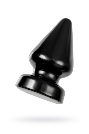 Анальная втулка TOYFA POPO Pleasure Draco α, PVC, черная, 18 см, Ø 9,5 см
