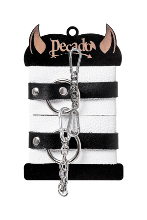 Наручники Pecado BDSM, с одним ремешком с люверсами