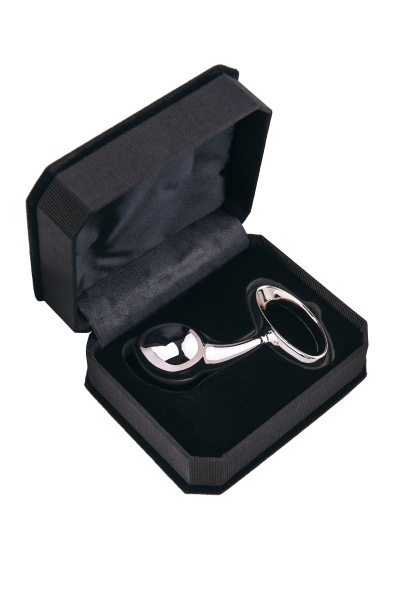 Анальная втулка TOYFA Metall, Серебристая, 6,0 см, Ø 3,0